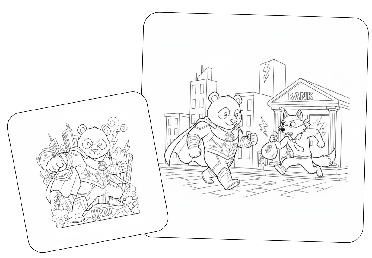 Coloring page preview