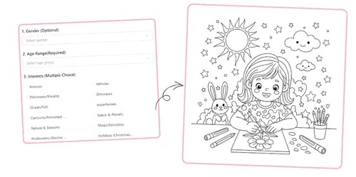 Coloring Page For Kids